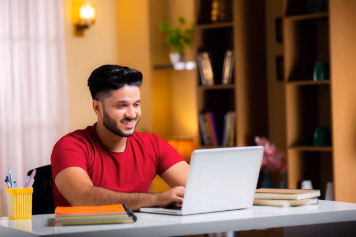 NMIMS students studying together